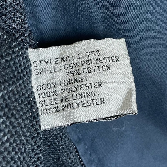 PORT AUTHORITY SIZE XL CLASSIC POPLIN JACKET J753 -O Workwear Outdoor Utility - Picture 9 of 10